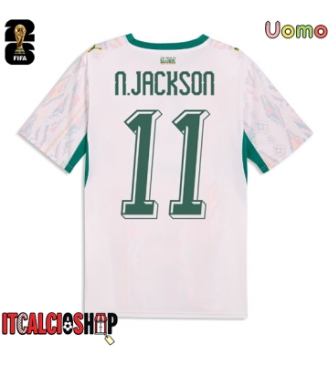 Senegal Nicolas Jackson #11 Prima Maglia Mondiali 2026 Manica Corta